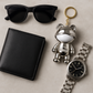 Silver Bear Keychain |