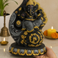 ✨ Black & Golden Lord Ganesha Idol✨✨