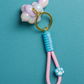 Pastel Balloon Dog Keychain