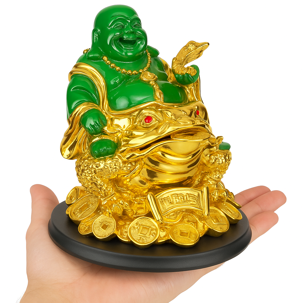Laughing Buddha with Money Frog 😍😍