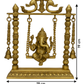Brass Ganesh Ji on Jhoola (Swing) Idol
