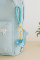 Blue Flower Keychain-