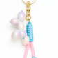Pastel Balloon Dog Keychain