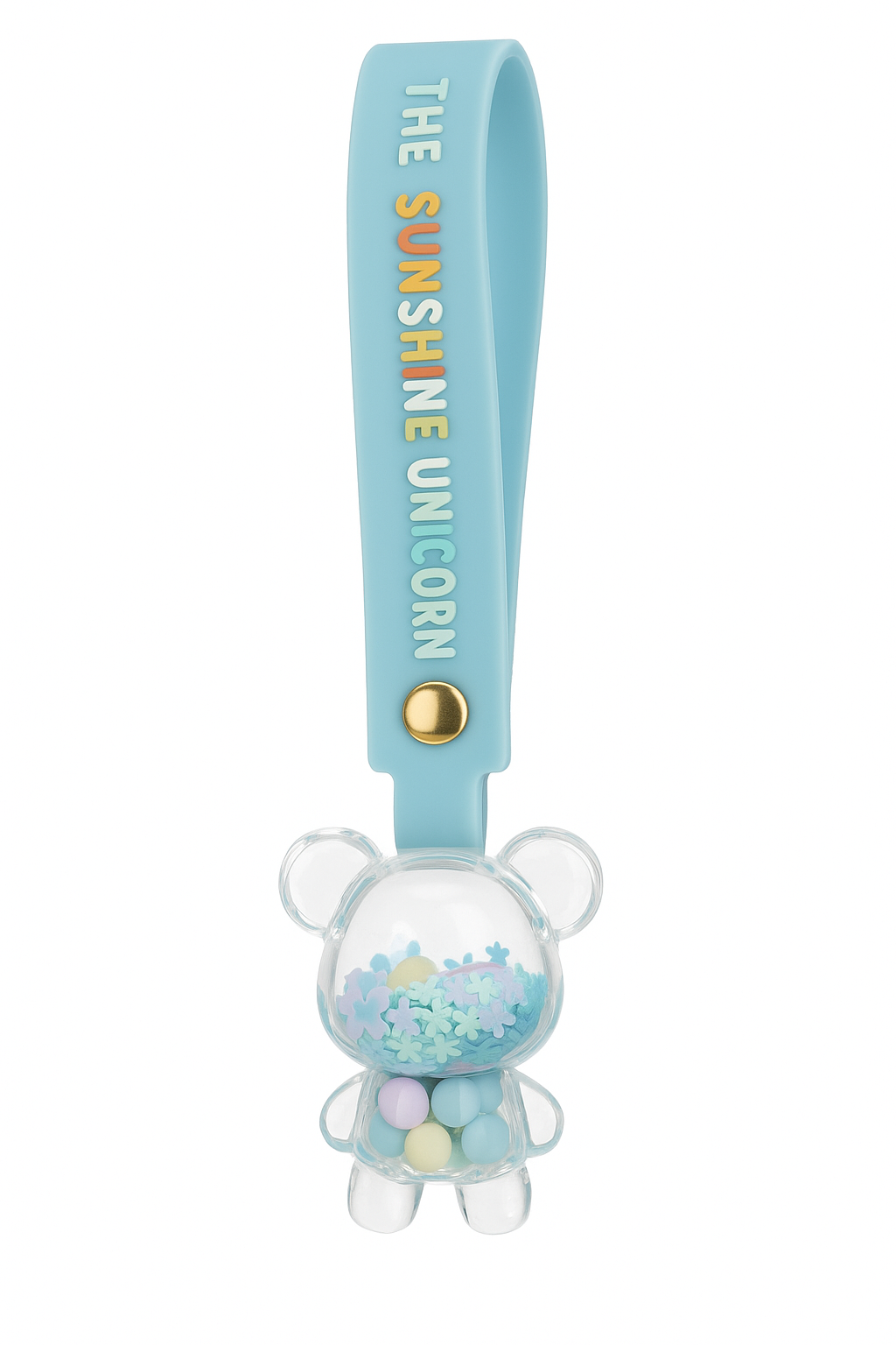Pastel Bear Keychain