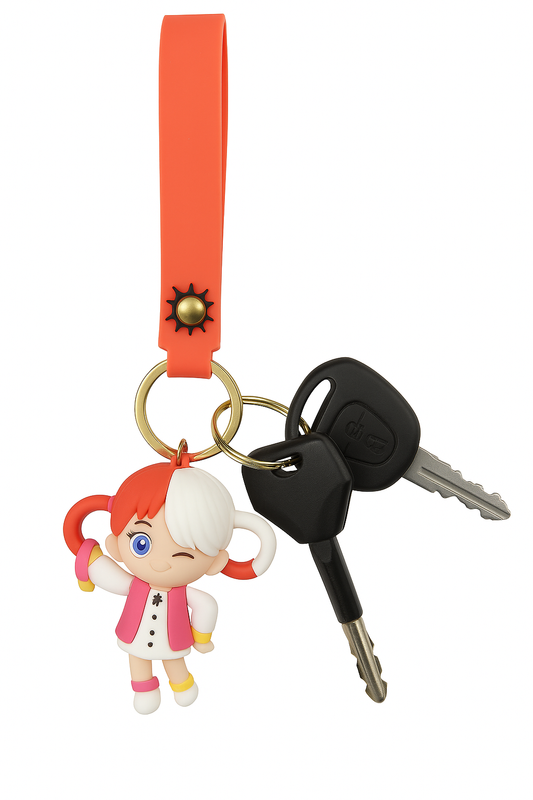 Anime Character Keychain with