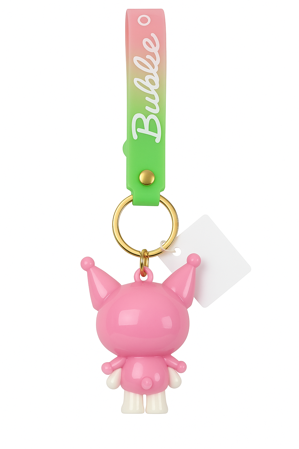 Cute Cartoon Girl Keychain -