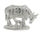 Silver Kamdhenu Cow & Calf Idol 🐄