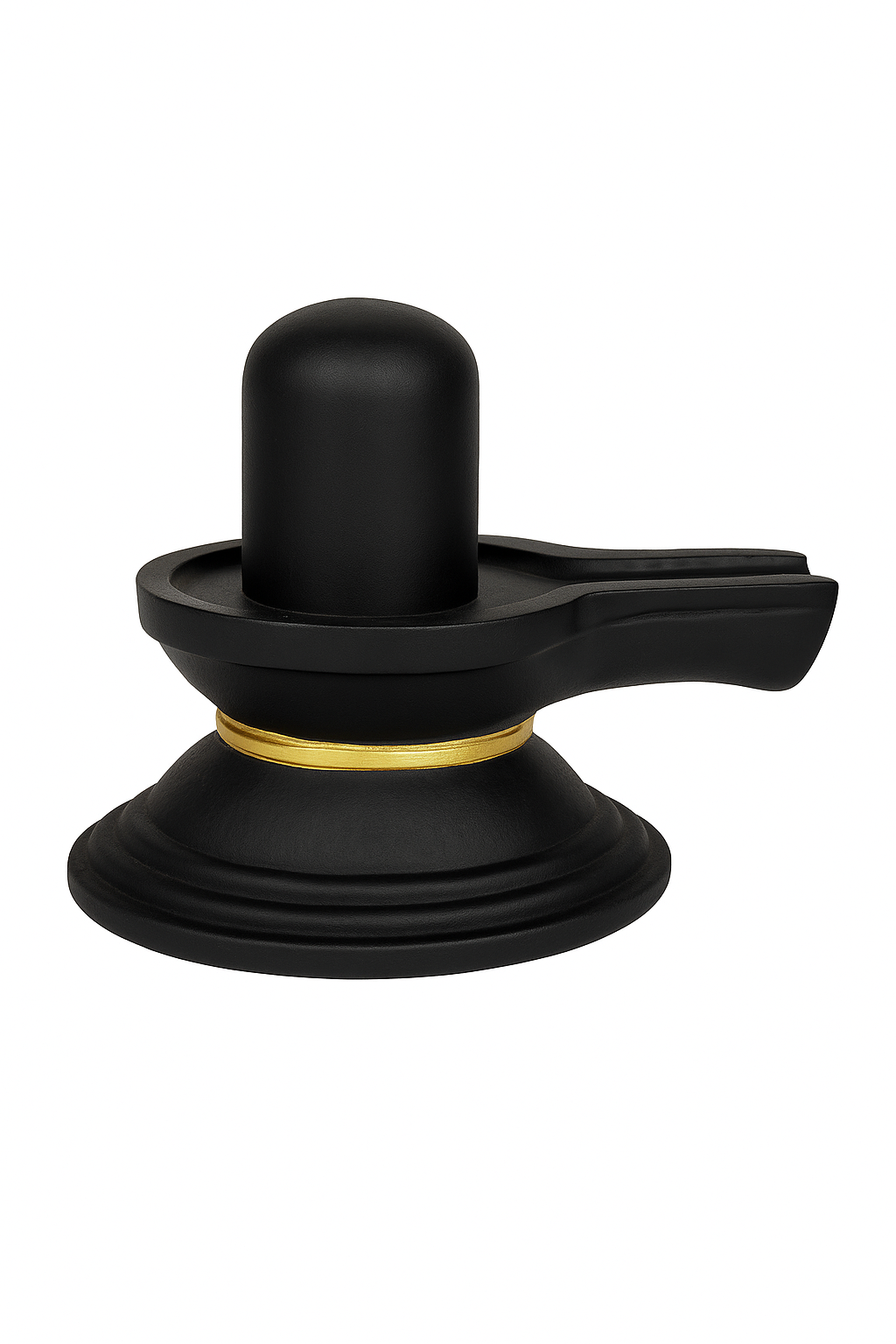 Black Shivling Idol with Golden Base🎇🎇