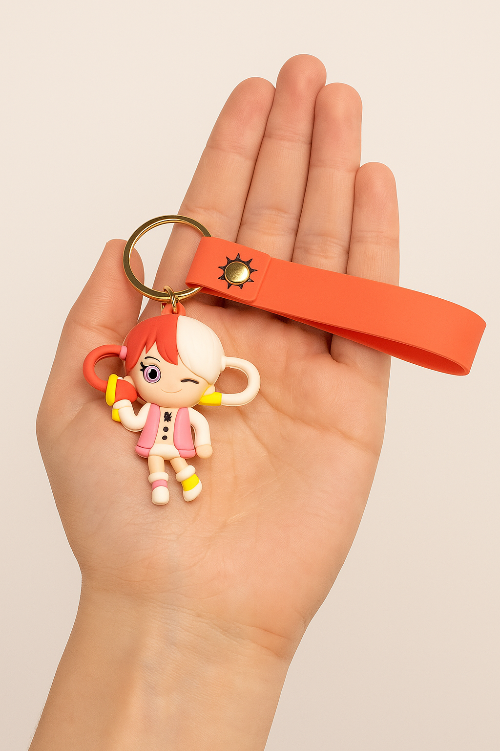 Anime Character Keychain with