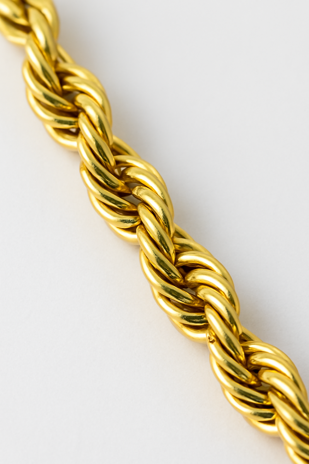 Premium Gold Rope Chain Necklace for Men