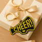 “CHEER!” Rhinestone Keychain