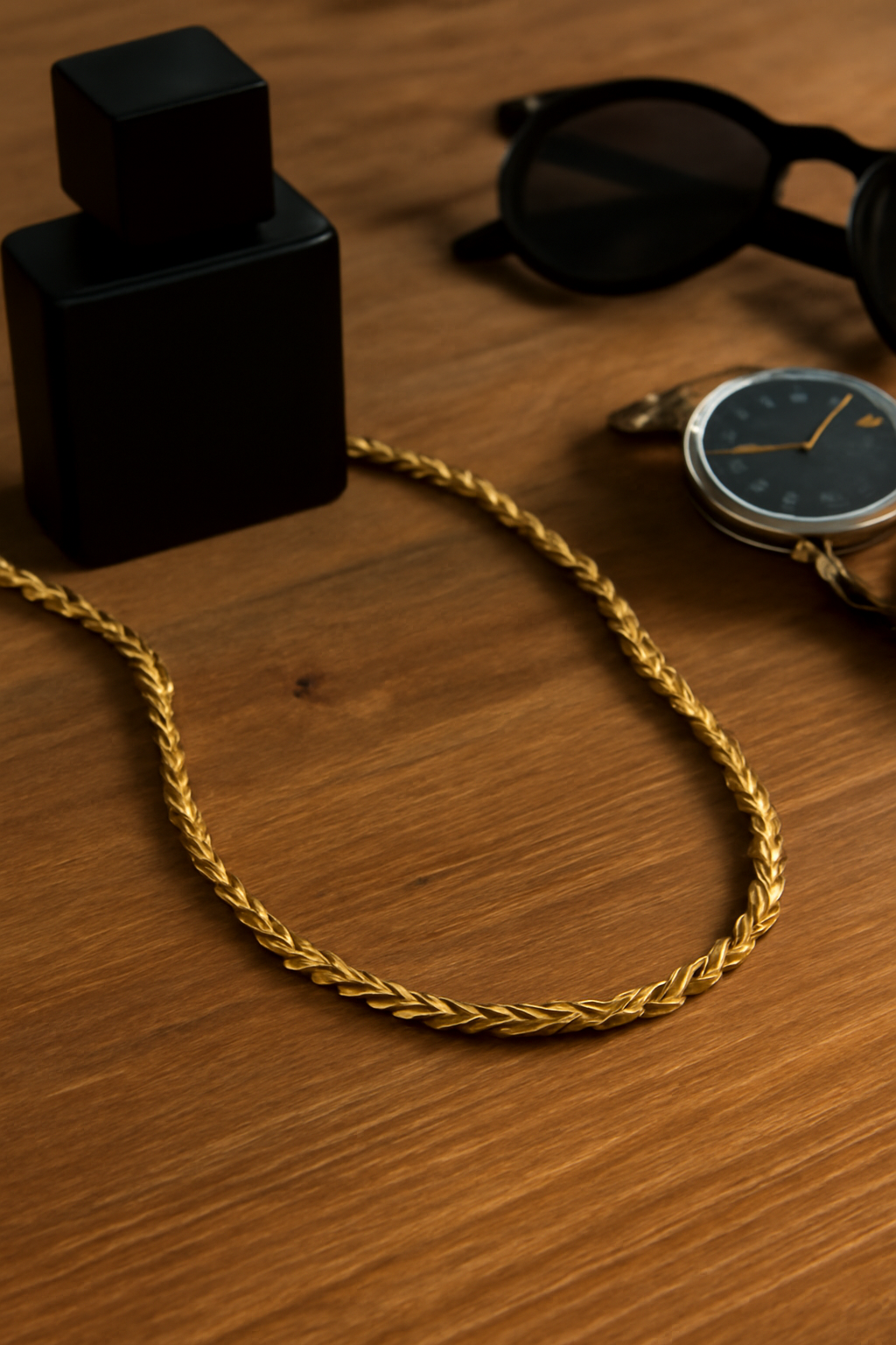Premium Gold Rope Chain Necklace for Men