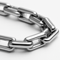 Bold Steel Chain Bracelet for Men