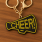 “CHEER!” Rhinestone Keychain