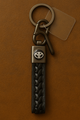 🚘 Premium Toyota Leather Braided Keychain