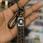 Bajaj Premium Braided Leather keychain