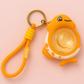 Cute Orange Fish Keychain