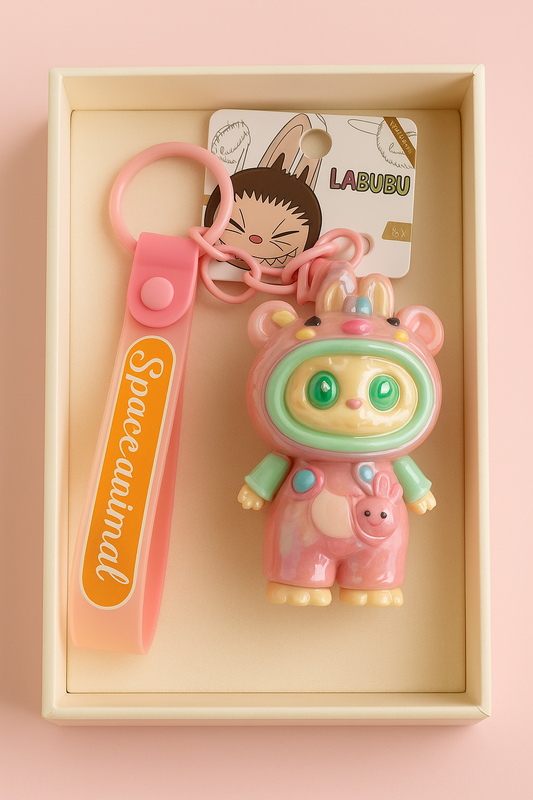 LABUBU Space Animal Keychain