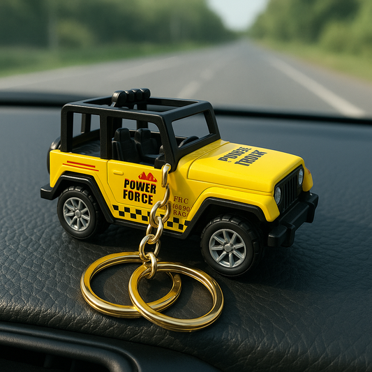 Power Force Jeep Keychain