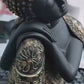 “🪔 Elegant Black & Gold Buddha🌟🌟