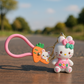 Cute Hello Kitty Carrot Charm Keychain