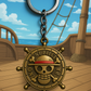 Vintage Pirate Ship Wheel Keychain