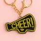 “CHEER!” Rhinestone Keychain