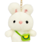 Cute Fluffy Bunny Keychain