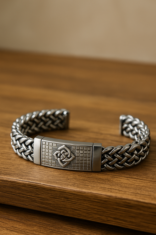 Premium Stainless Steel Lion Head Bracelet for Men