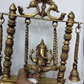 Brass Ganesh Ji on Jhoola (Swing) Idol