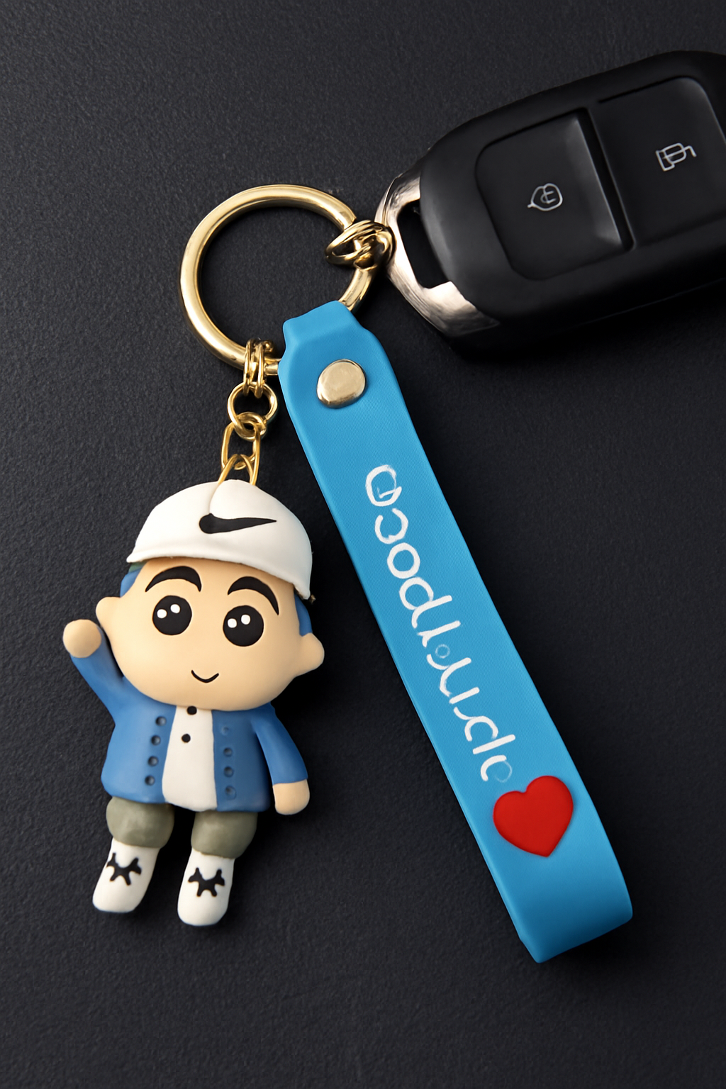 Cute Boy Character Keychain